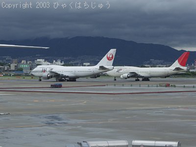 B747 JAL & JALSカラー機体