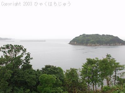 浜田漁港を望む